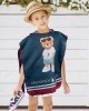 GREENWICH POLO CLUB JUNIOR ΠΟΝΤΣΟ ΘΑΛΑΣΣΗΣ 50Χ115 4042 BLUE