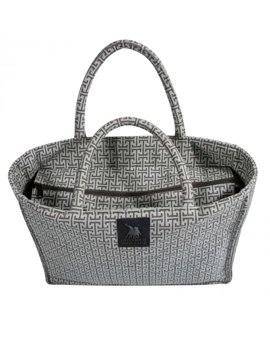 GREENWICH POLO CLUB ΤΣΑΝΤΑ ΘΑΛΑΣΣΗΣ 46X36 ESSENTIAL 4086 GREY