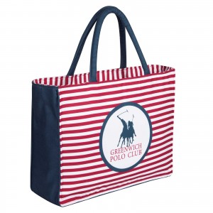 GREENWICH POLO CLUB ΤΣΑΝΤΑ ΘΑΛΑΣΣΗΣ 46X36 ESSENTIAL 4027 BLUE, RED