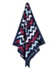GREENWICH POLO CLUB ΠΕΤΣΕΤΑ ΘΑΛΑΣΣΗΣ 90Χ180 4008 BLUE, RED, WHITE