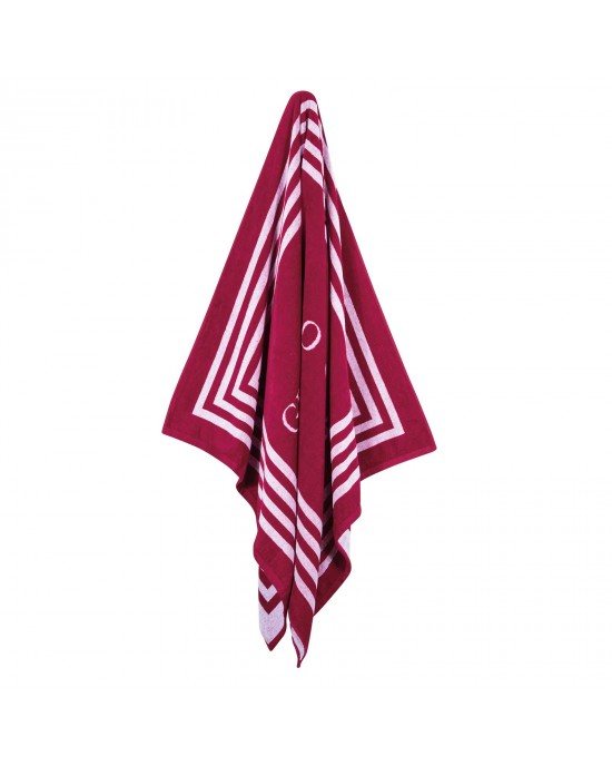 GREENWICH POLO CLUB ΠΕΤΣΕΤΑ ΘΑΛΑΣΣΗΣ 90Χ170 4055 RED, WHITE