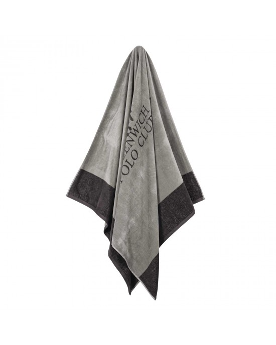 GREENWICH POLO CLUB ΠΕΤΣΕΤΑ ΘΑΛΑΣΣΗΣ 90Χ170 4045 GREY