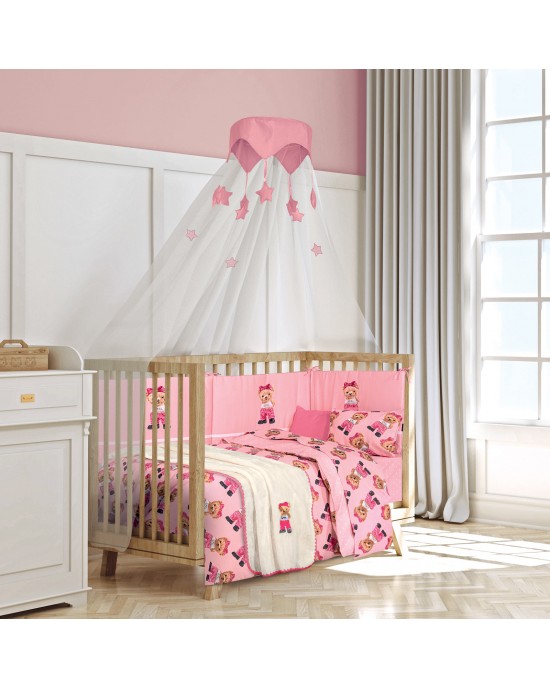 GREENWICH POLO CLUB ΚΟΥΒΕΡΤΑ VELOUR 80X110 ΒΑΒΥ 8839 IVORY, PINK
