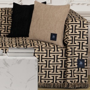 GREENWICH POLO CLUB ΡΙΧΤΑΡΙ 180Χ300 ESSENTIAL 3932 BEIGE, BLACK