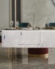 GREENWICH POLO CLUB ΤΡΑΠΕΖΟΜΑΝΤΗΛΟ 170Χ300 3008 SILVER