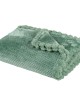 DAS HOME ΚΟΥΒΕΡΤΑ FLEECE 130Χ170 1184 DARK MINT