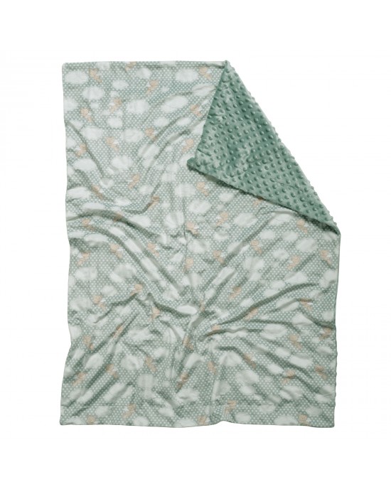 DAS BABY ΚΟΥΒΕΡΤΑ FLEECE 75X100 RELAX 4901 MINT