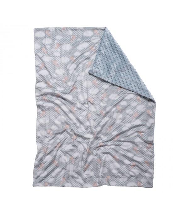 DAS BABY ΚΟΥΒΕΡΤΑ FLEECE 75X100 RELAX 4903 BLUE