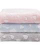 DAS BABY ΚΟΥΒΕΡΤΑ FLEECE 75X100 RELAX 4907 PINK