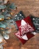 DAS HOME CHRISTMAS ΜΑΞΙΛΑΡΙ ΦΙΓΟΥΡΑΣ 45X45 0771 GREEN