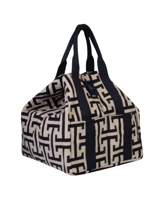 GREENWICH POLO CLUB ΤΣΑΝΤΑ ΘΑΛΑΣΣΗΣ 35Χ40Χ38 3840 BEIGE, BLACK