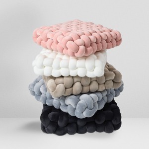 DAS HOME ΔΙΑΚΟΣΜΗΤΙΚΟ ΜΑΞΙΛΑΡΙ 40X40 2284 BEIGE