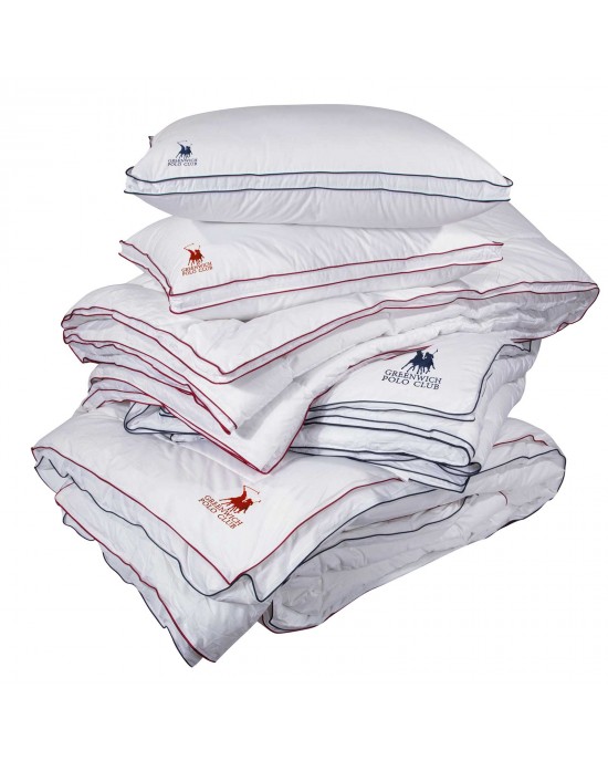 GREENWICH POLO CLUB ΠΑΠΛΩΜΑ 4 SEASONS 240X260 PREMIUM 2348 WHITE