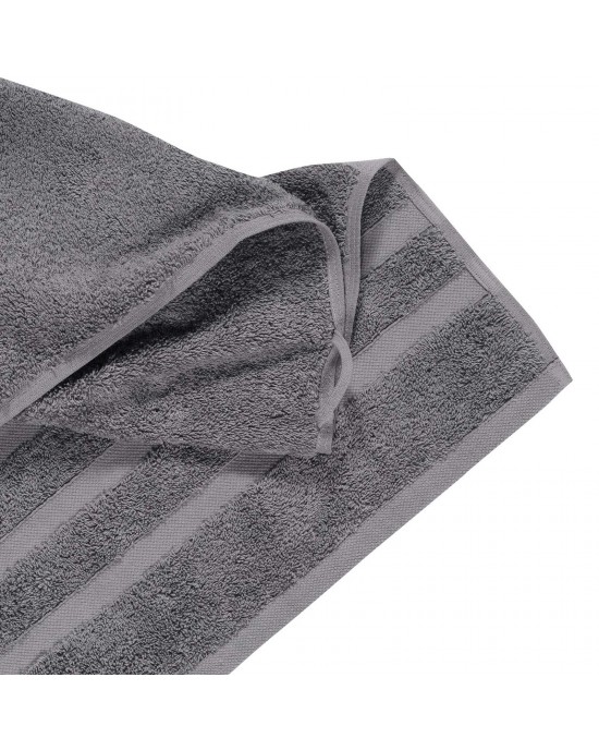 DAS HOME ΠΕΤΣΕΤΑ ΜΠΑΝΙΟΥ PRESTIGE 90Χ160 1163 DARK GREY