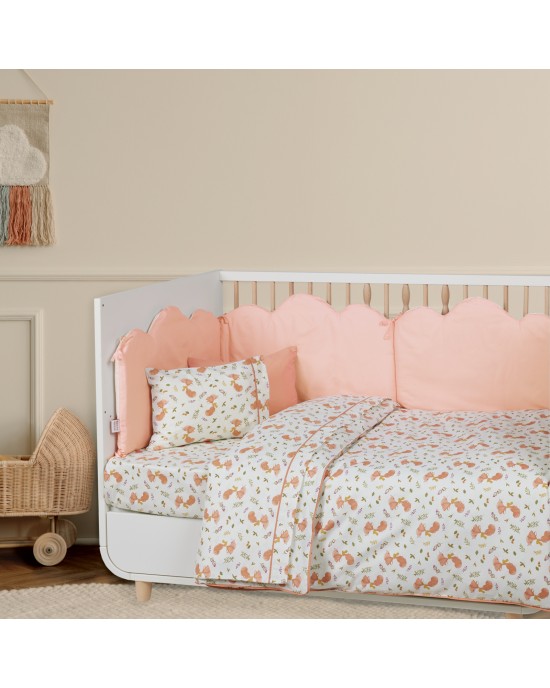 DAS BABY ΣΕΤ ΣΕΝΤΟΝΙΑ ΚΟΥΝΙΑΣ FUN 4978 BEIGE, TERACOTTA