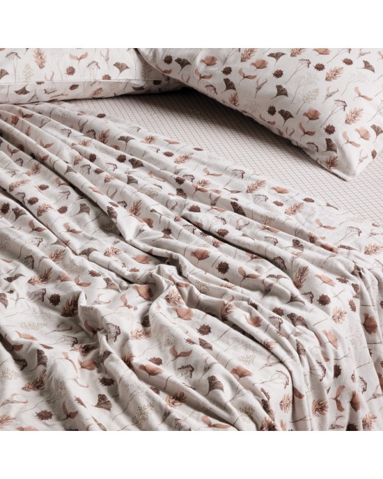 DAS KIDS ΣΕΤ ΣΕΝΤΟΝΙΑ ΜΟΝΑ 4968 GREY, ORANGE Kids bed sheets