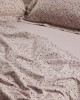 DAS HOME ΚΟΥΒΕΡΤΑ ΚΑΝΑΠΕ FLEECE 1387 TAUPE