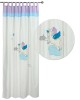 6463 CURTAIN-HOOKS 140X260 CREAM-PINK Nursery curtains