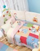 6511 ΠΑΝΤΑ ΚΟΥΝΙΑΣ BABY DREAM EMBROIDERY 45*195 ΡΟΖ Πάντες κούνιας