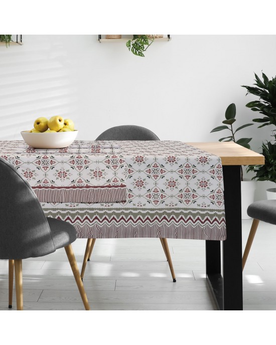 0595 RUNNER 40Χ150 40*150 ΛΕΥΚΟ-ΜΕΝΤΑ-ΚΕΡΑΜΙΔΙ