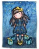 5020 BLANKET FLEECE SHERPA 160X220 SANTORO GORJUSS- JUST BECAUSE BLUE Kids blankets