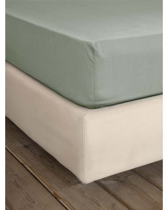 Σεντόνι Γίγας με Λάστιχο Unicolors - Rock Green