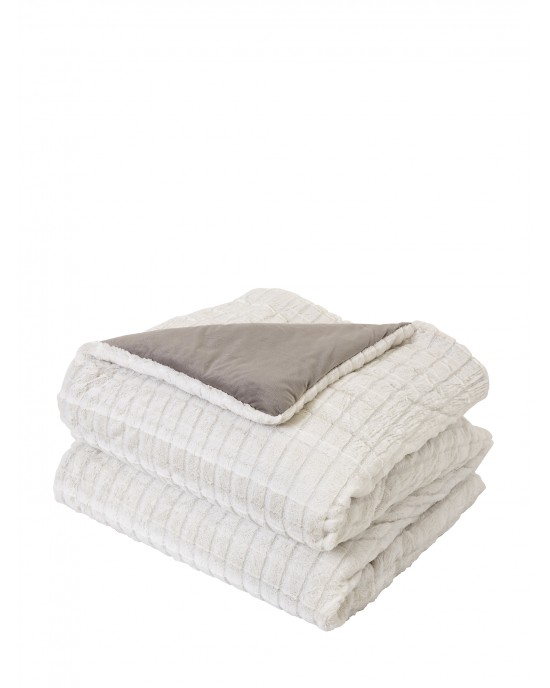 Κουβέρτα/Πάπλωμα Μονό 160x220 - Weave Cream