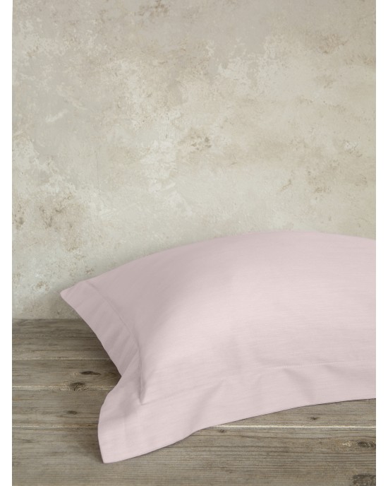 Μαξιλαροθήκες Oxford Superior Satin - Smoked Rose