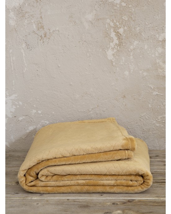 Ριχτάρι Jacquard 130x180 - Cosy Beige