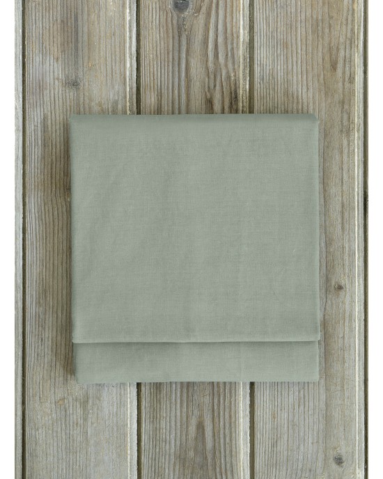 Σεντόνι Γίγας Unicolors - Rock Green