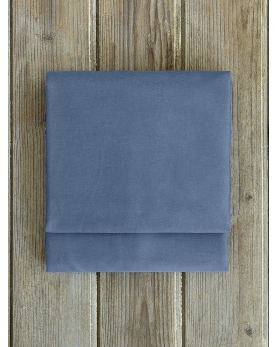 Σεντόνι Γίγας Superior Satin - Shadow Blue