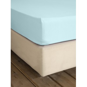 Σεντόνι Γίγας με Λάστιχο Unicolors - Light Aqua