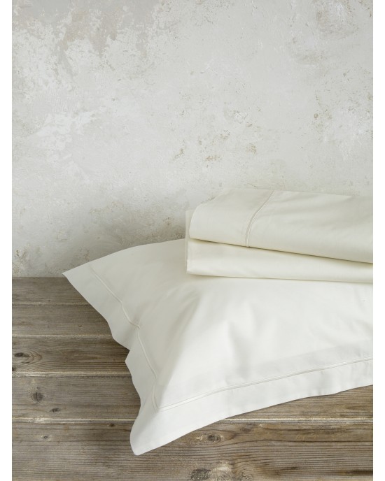 Σετ Σεντόνια Γίγας με Λάστιχο Forever - Ivory