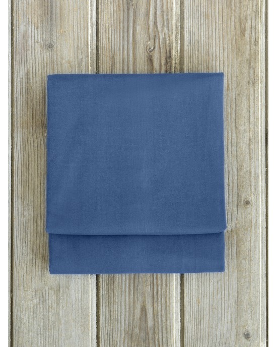 Σεντόνι Ημίδιπλο Unicolors - Dark Denim