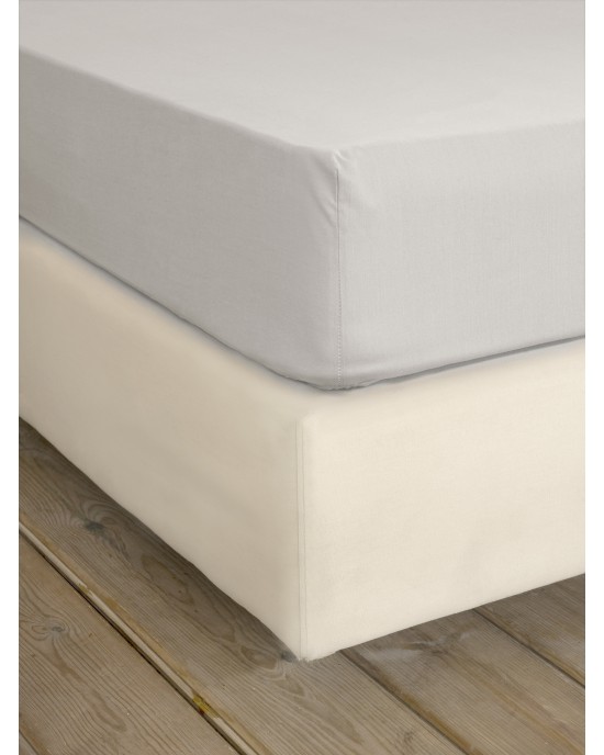 Σεντόνι Γίγας με Λάστιχο Unicolors - Oat Beige