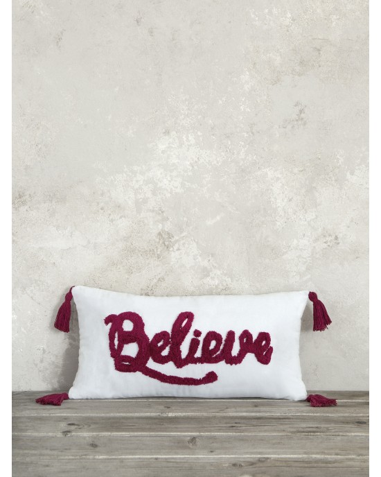 Διακοσμητικό Μαξιλάρι 30x60 - Believe