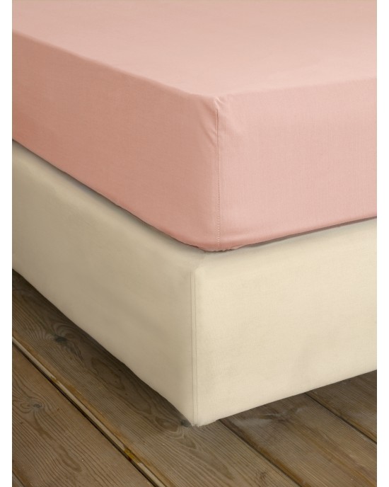 Σεντόνι Γίγας με Λάστιχο Unicolors - Pinkie