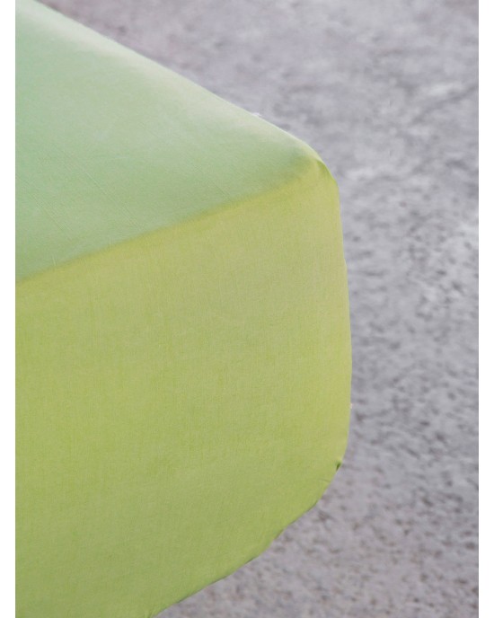 Σεντόνι Γίγας με Λάστιχο Unicolors - Light Green