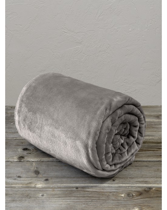 Κουβέρτα Υπέρδιπλη 220x240 - Meleg Gray