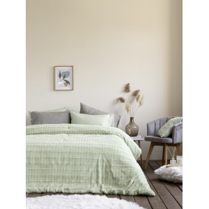 Κουβέρτα/Πάπλωμα Μονό 160x220 - Weave Mint