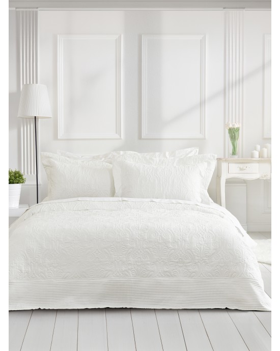 Σετ Κουβερλί 240x260 - Harmony Off White