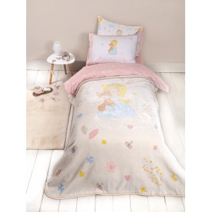 Κουβέρτα Βελουτέ Μονή 160x220 - Forest Fairy