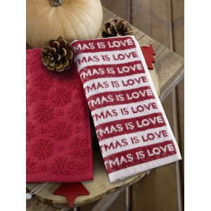 Σετ Πετσέτες Κουζίνας (2 x 40x60) - Christmas Love