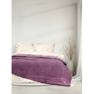 Κουβέρτα/Πάπλωμα Μονό 160x220 - Muffle Mauve