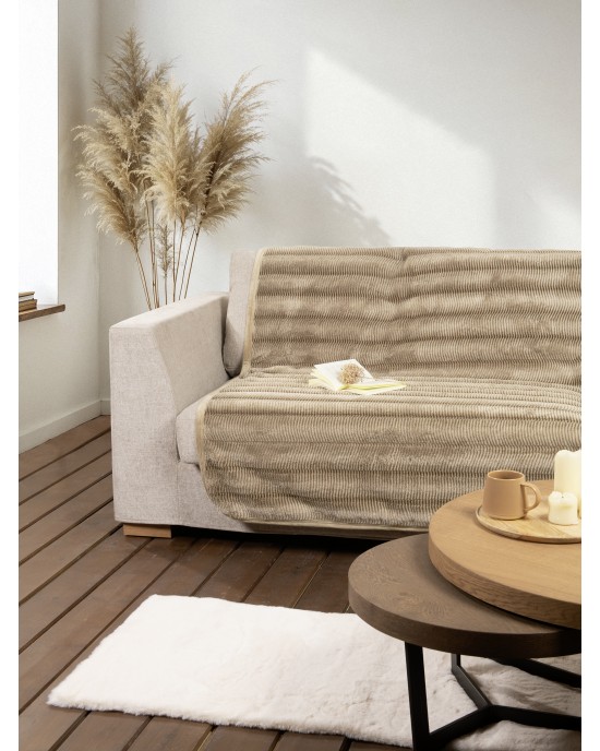 Ριχτάρι Αντιολισθητικό 180x250 - Lunetta Beige