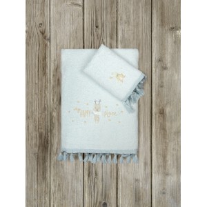 Σετ Πετσέτες (30x50 + 70x140) - Happy Place