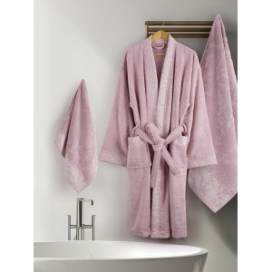 Μπουρνούζι Kimono - Large - Inverno Pink