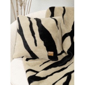Διακοσμητική Μαξιλαροθήκη 45x45 - Sebra Beige