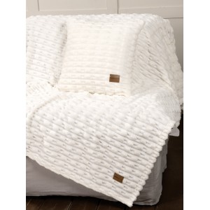 Διακοσμητική Μαξιλαροθήκη 45x45 - Savara Ivory