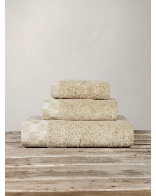 Πετσέτα 50x100 Luxe - Mustard Beige